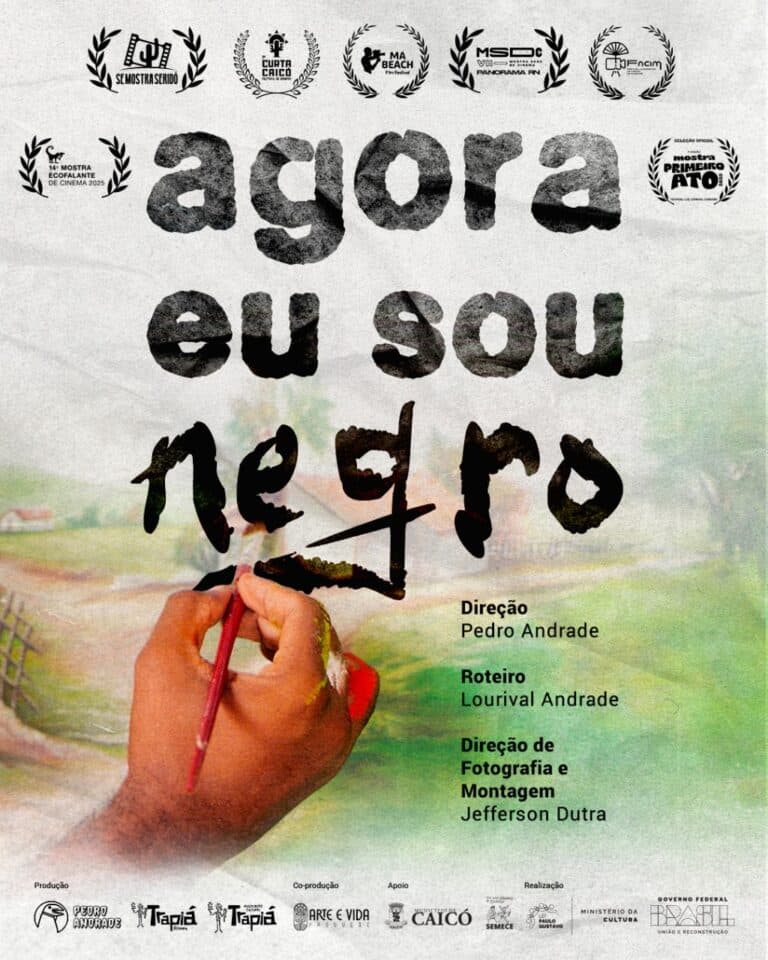 Banner do filme Agora eu sou negro